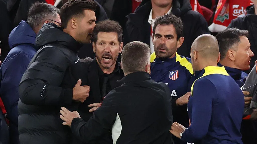 Simeone Voices Apology After Clash involving Anfield Supporters