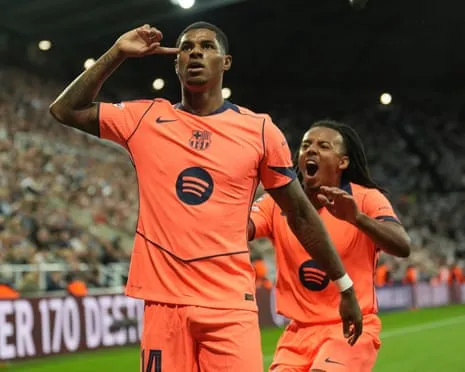 Attacker ruins the Magpies' major occasion and insists: ‘I am getting better at Barcelona’